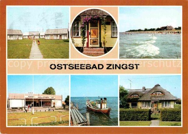 Zingst Ostseebad Störtebekerstrasse Strand Kaufhalle Fis