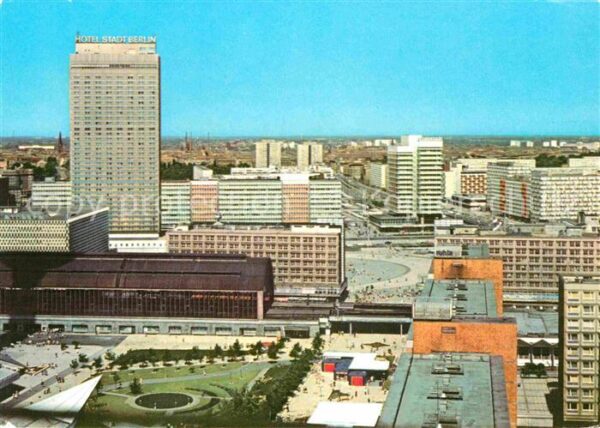 Berlin Zentrum Fliegeraufnahme