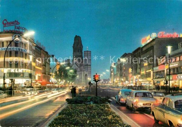 Berlin Kurfürstendamm Kaiser-Wilhelm-Gedächtni