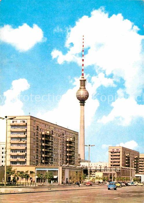 Berlin Karl-Marx-Alle Fernsehturm