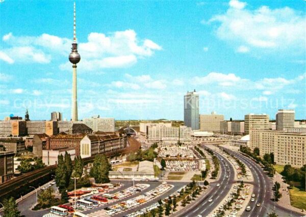 Berlin Zentrum mit Fernsehturm