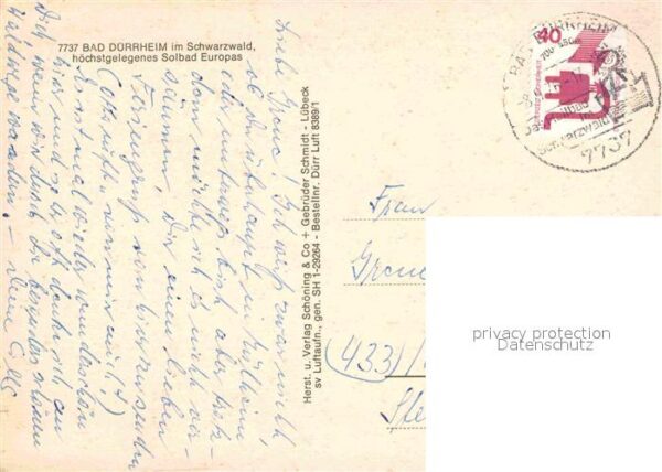 Bad Duerrheim Fliegeraufnahme – Bild 2