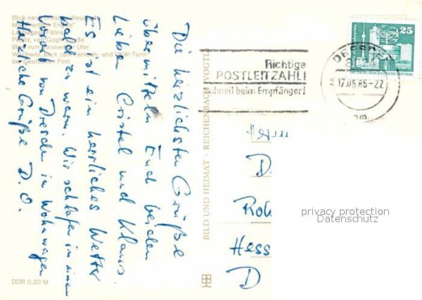 Dresden Pillnitz Van Gogh Strasse Wachwitz Blas – Bild 2