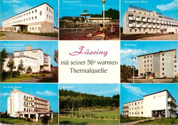 Bad Fuessing Kurhotel Dachs Kurmittelhaus Parkhotel