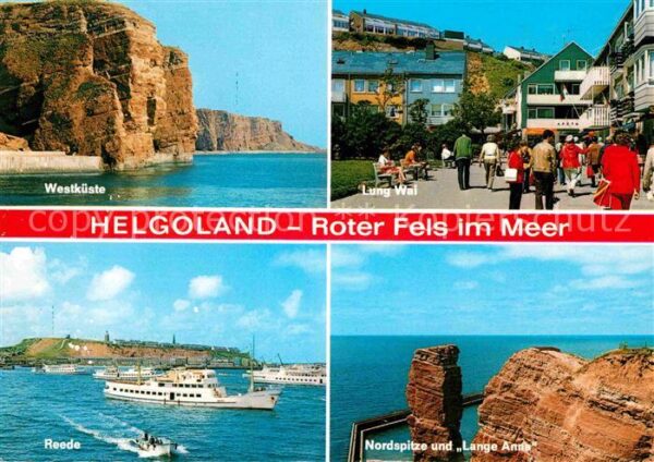 Helgoland Westküste Lange-Anna Lung-Wai Reede