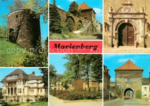 Marienberg Erzgebirge Heimatmuseum Zschopauer-Tor Denkmal des