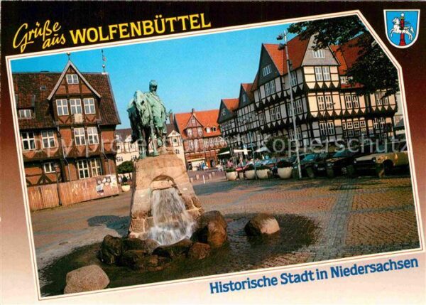 Wolfenbuettel Stadtmarkt Fachwerkhäuser
