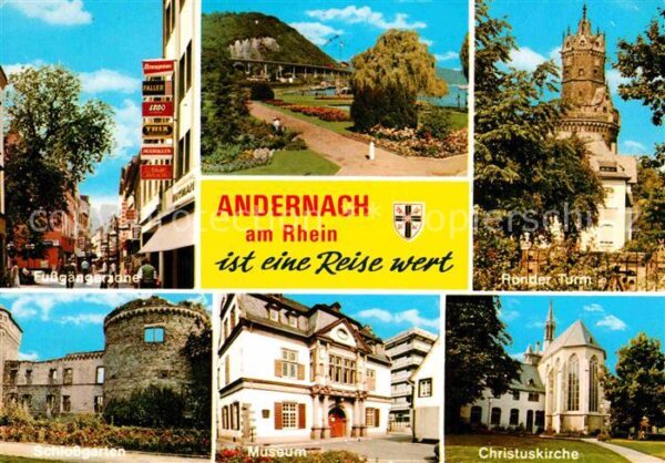 Andernach Runder-Turm Museum Schloßgarten