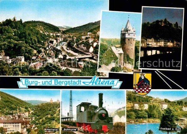 Altena Lenne Burg- und Bergstadt Freibad Schnurre Ne