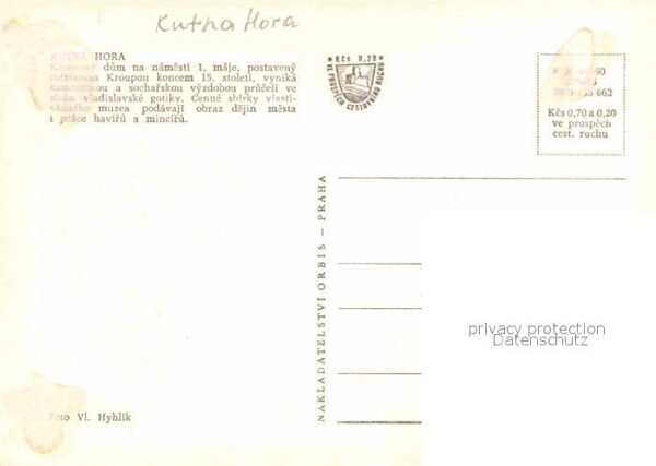 Kutna Hora altes Gebäude – Bild 2