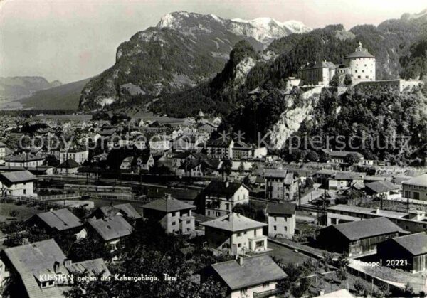 Kufstein Tirol gegen Kaisergebirge