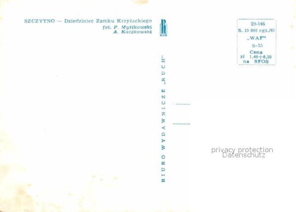 Szczytno Dziedziniec Zamku – Bild 2