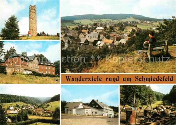 Schmiedefeld Rennsteig Adlersberg Stufenhaus Vesser Schmücke K