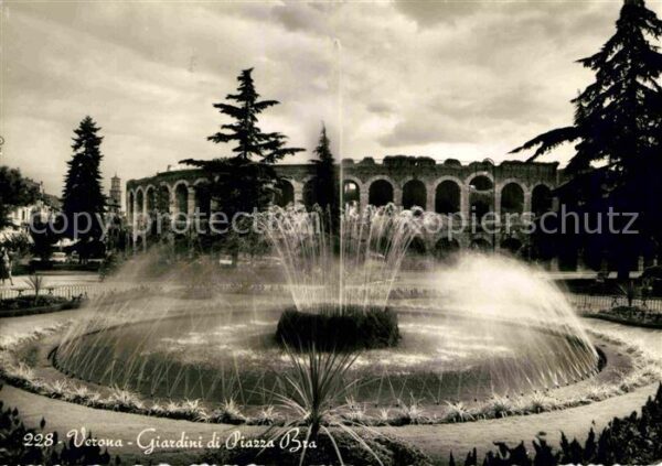 Verona Veneto Giardini di Piazza Bra