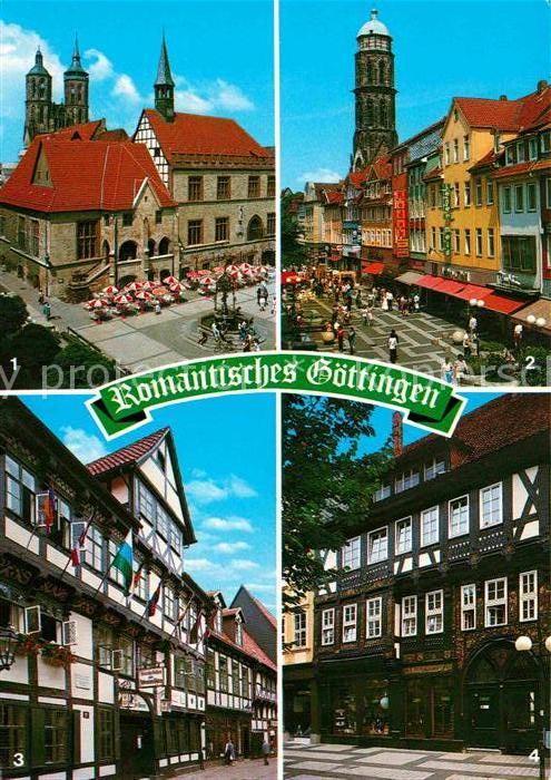 Goettingen Niedersachsen Rathaus Weender Straße Schwarzer Bär Sc