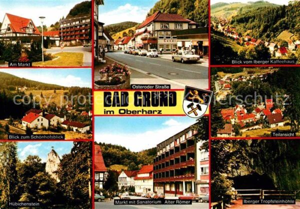 Bad Grund Osteroder Straße Fliegeraufnahme Iberge
