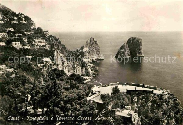 Capri Faraglioni e Terrazza Cesare Augusto