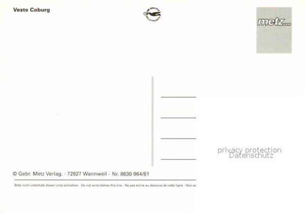 Coburg Fliegeraufnahme Veste – Bild 2