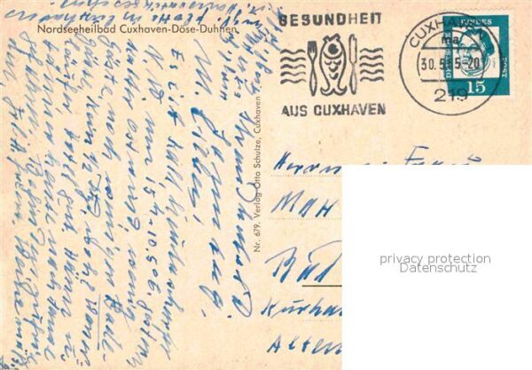 Cuxhaven Doese Nordseebad Lageplan – Bild 2