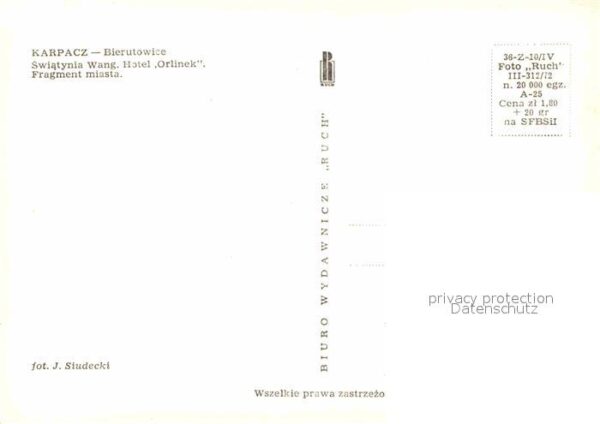 Karpacz Bierutowice Kirche Hotel Orlinek – Bild 2