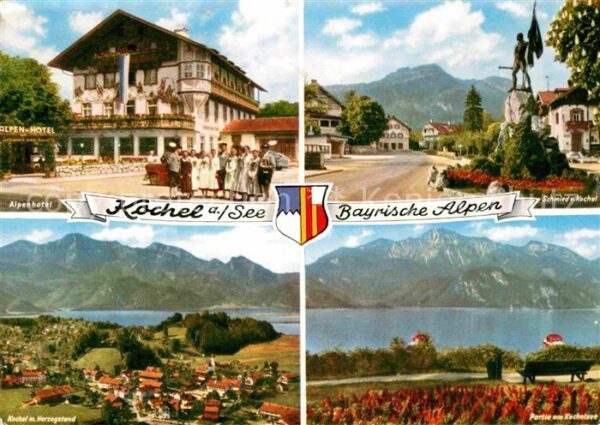 Kochel See Schmied von Kochel Denkmal Kochelsee He