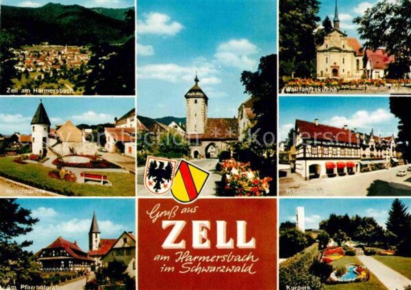 Zell Harmersbach am Harmersbach Kurpark Wallfahrtskirche