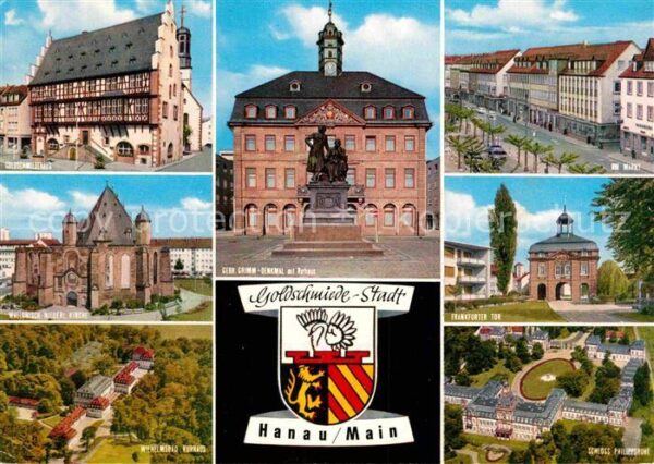 Hanau Main Goldschmiede-Haus Frankfurter-Tor Wilhe