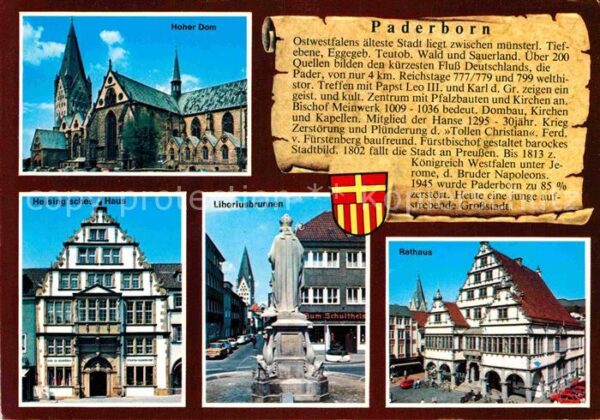Paderborn Hoher Dom Heisingsches Haus Liboriusbru