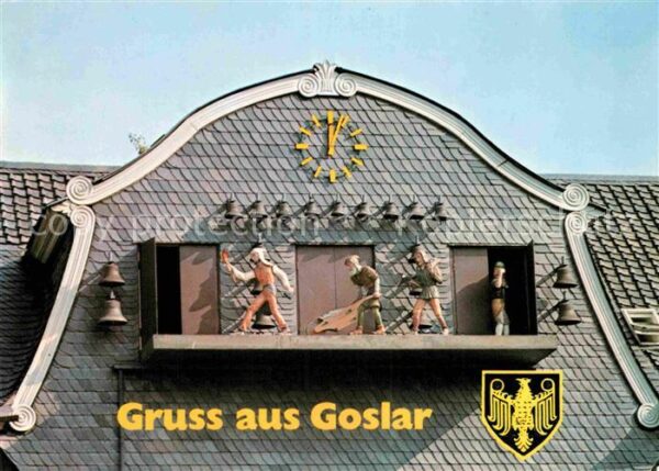 Goslar Glockenspiel und Marktplatz
