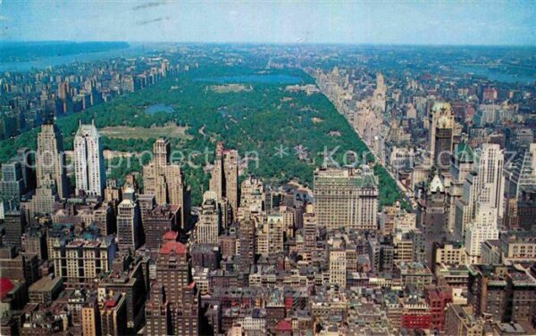 New York City Looking north from RCA Building toward