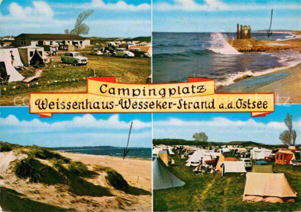 Weissenhaus Campingplatz Wesseker Strand an der Ost