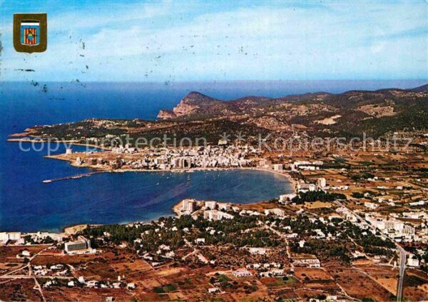 San Antonio Abad Bahia Bucht Fliegeraufnahme