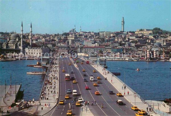 Istanbul Constantinopel Yeni Galata köprüsü Galatabrücke