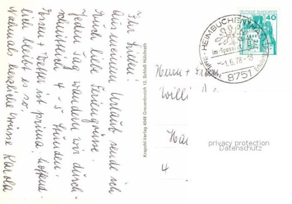 Heimbuchenthal Panorama Partie am Bach – Bild 2