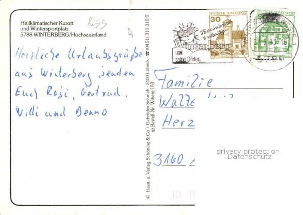 Winterberg Hochsauerland Hotel Restaurant Hauptstrasse Kurort – Bild 2