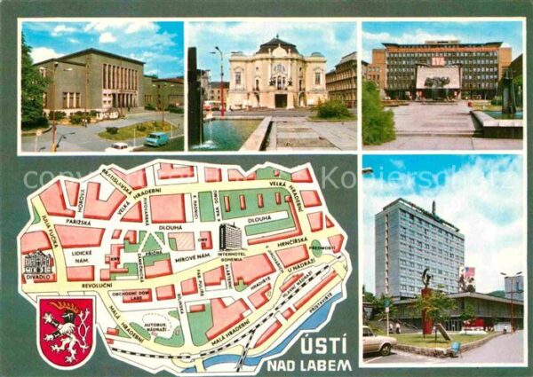 Usti nad Labem Kulturni dum Divadlo KNV Interhotel Boh