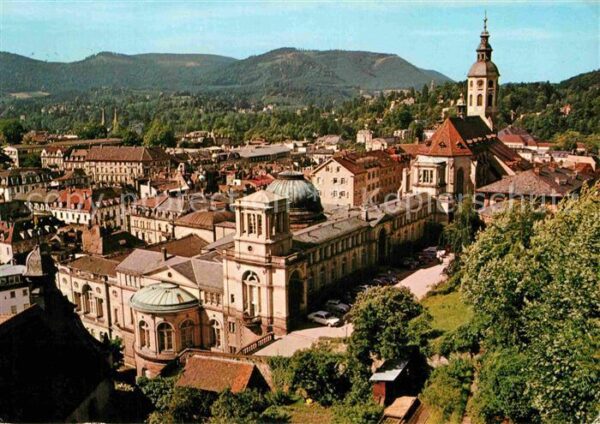 Baden-Baden Stadtbild mit Kirche