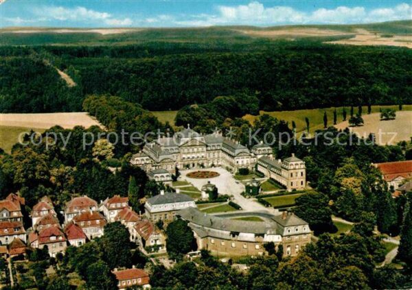 Bad Arolsen Schloss Fliegeraufnahme