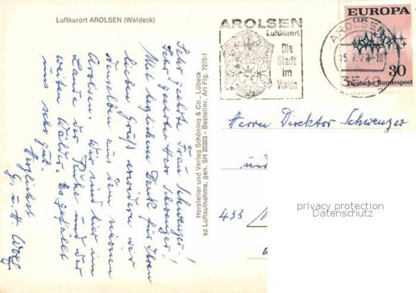 Bad Arolsen Schloss Fliegeraufnahme – Bild 2