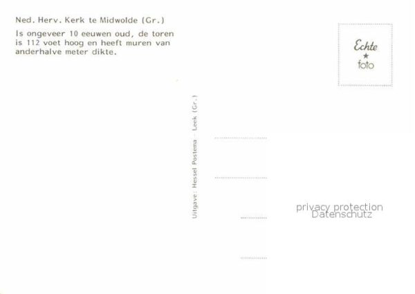 Midwolde Ned Herv Kerk Kirche – Bild 2