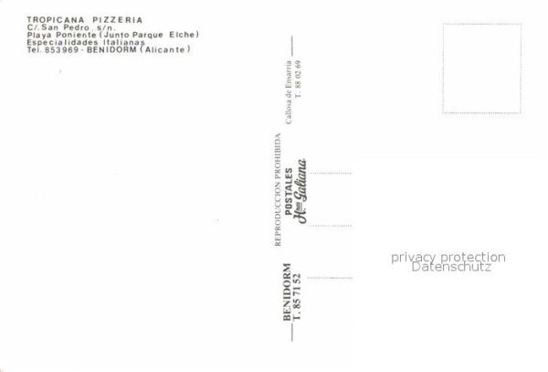 Benidorm Bar Pizzeria Heladeria Tropicana Playa – Bild 2