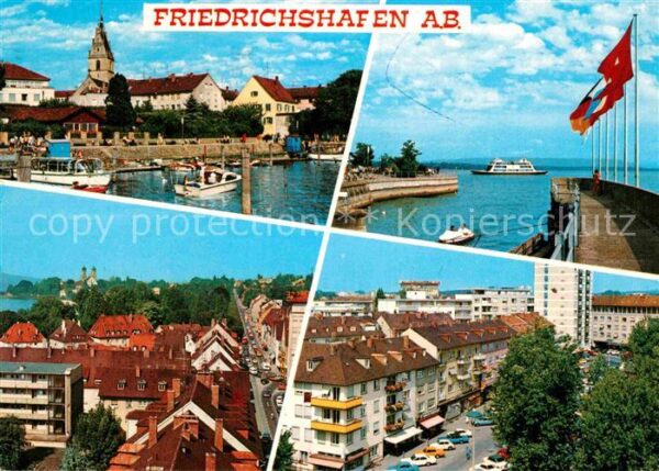 Friedrichshafen Bodensee Hafen Fähre Altstadt