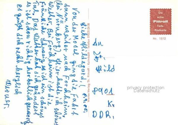 Pottenstein Oberfranken Landschaftspanorama Felsen Ortsansicht – Bild 2