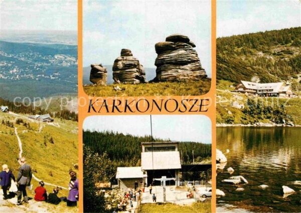 Karkonosze Landschaftspanorama Riesengebirge Bergr