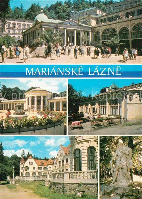 Marianske Lazne Kreuzbrunnen Kolonnade Rudolf Quelle Ku