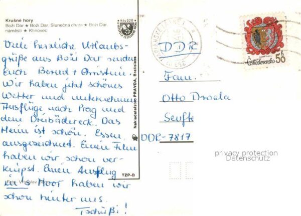 Krusne Hory Bozi Dar Slunecna chata Namesti Klinove – Bild 2