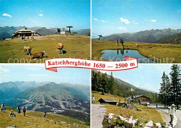 Katschberghoehe Bergstation Bergbahn Landschaftspanoram