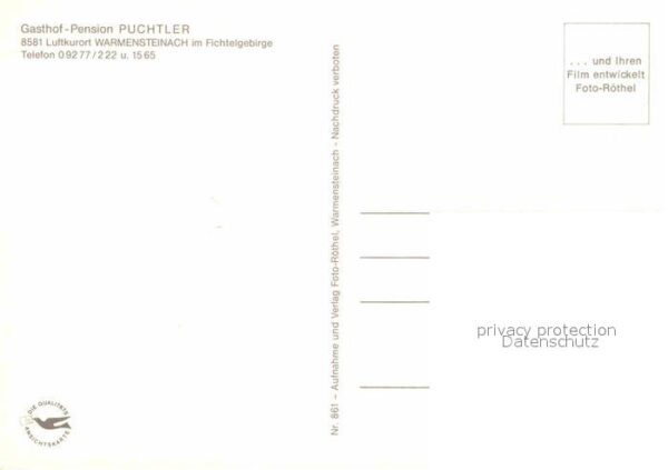 Warmensteinach Gasthof Pension Puchtler Luftkurort – Bild 2