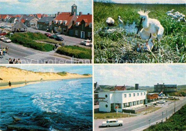 Callantsoog Dorfansicht Hotel Restaurant Strand Küs