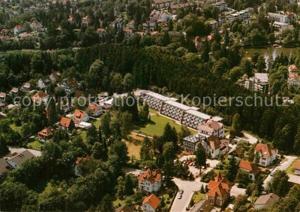 Bad Sachsa Harz AOK Kurklinik Pfaffenberg Fliegeraufnah